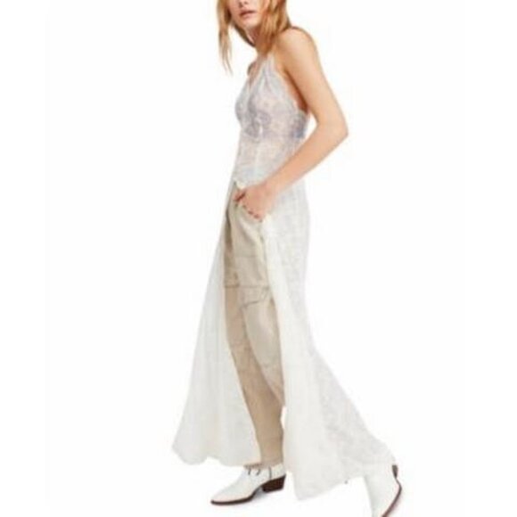 Intimately Free People Womens Next to You Sheer Lace Maxi Dress, XS - Picture 3 of 3